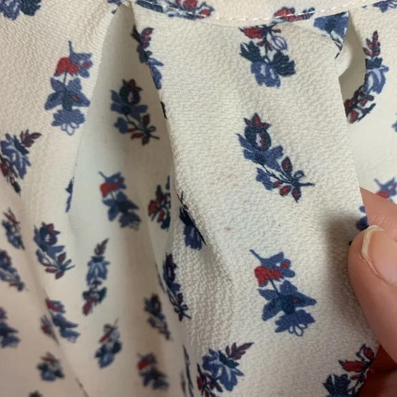 Luisa Made  In Italy Floral Paisley Blouse Size Large - Picture 9 of 11